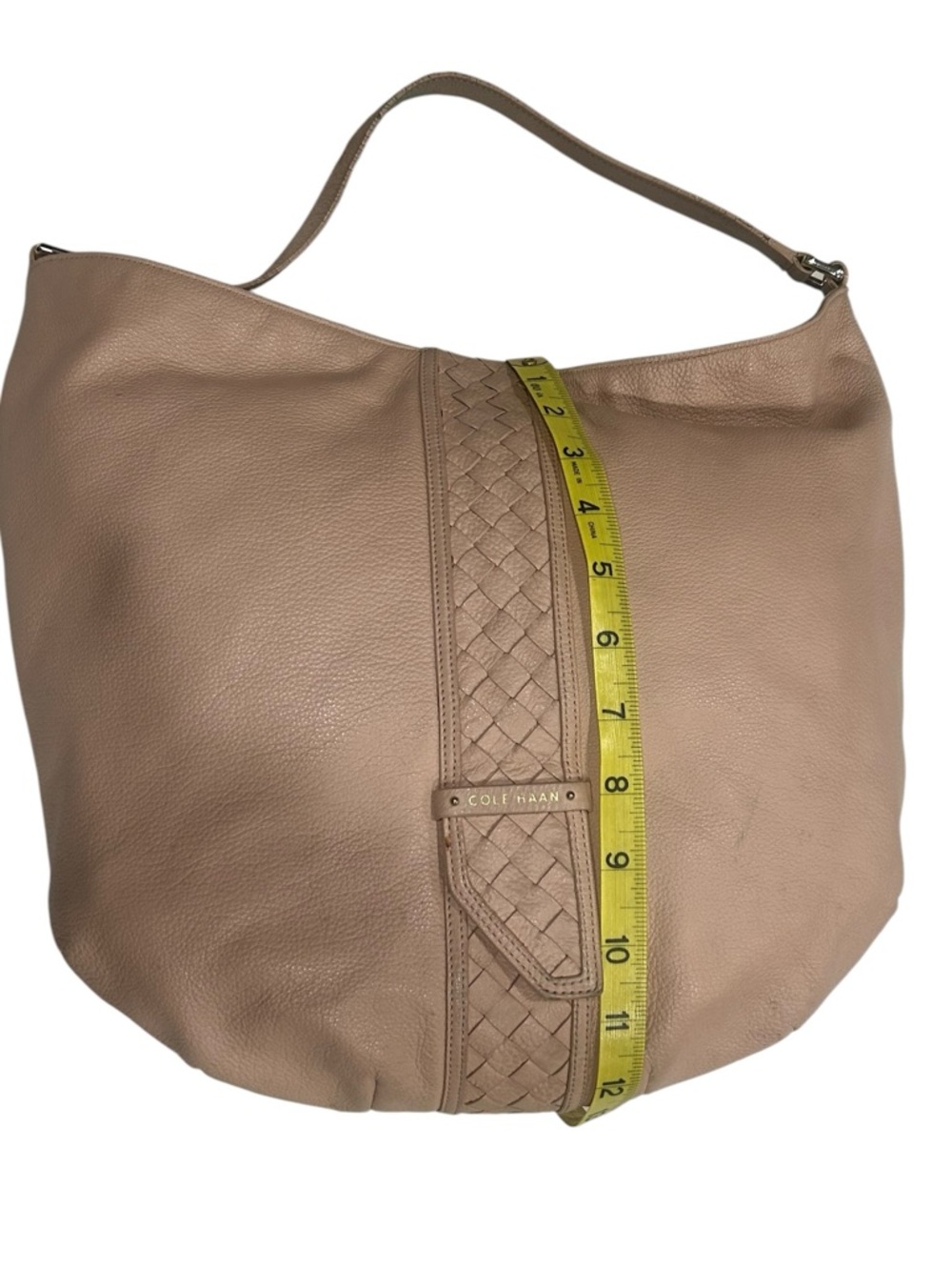 Cole Haan  leather shoulder bag. Beautiful light pink,soft leather touch